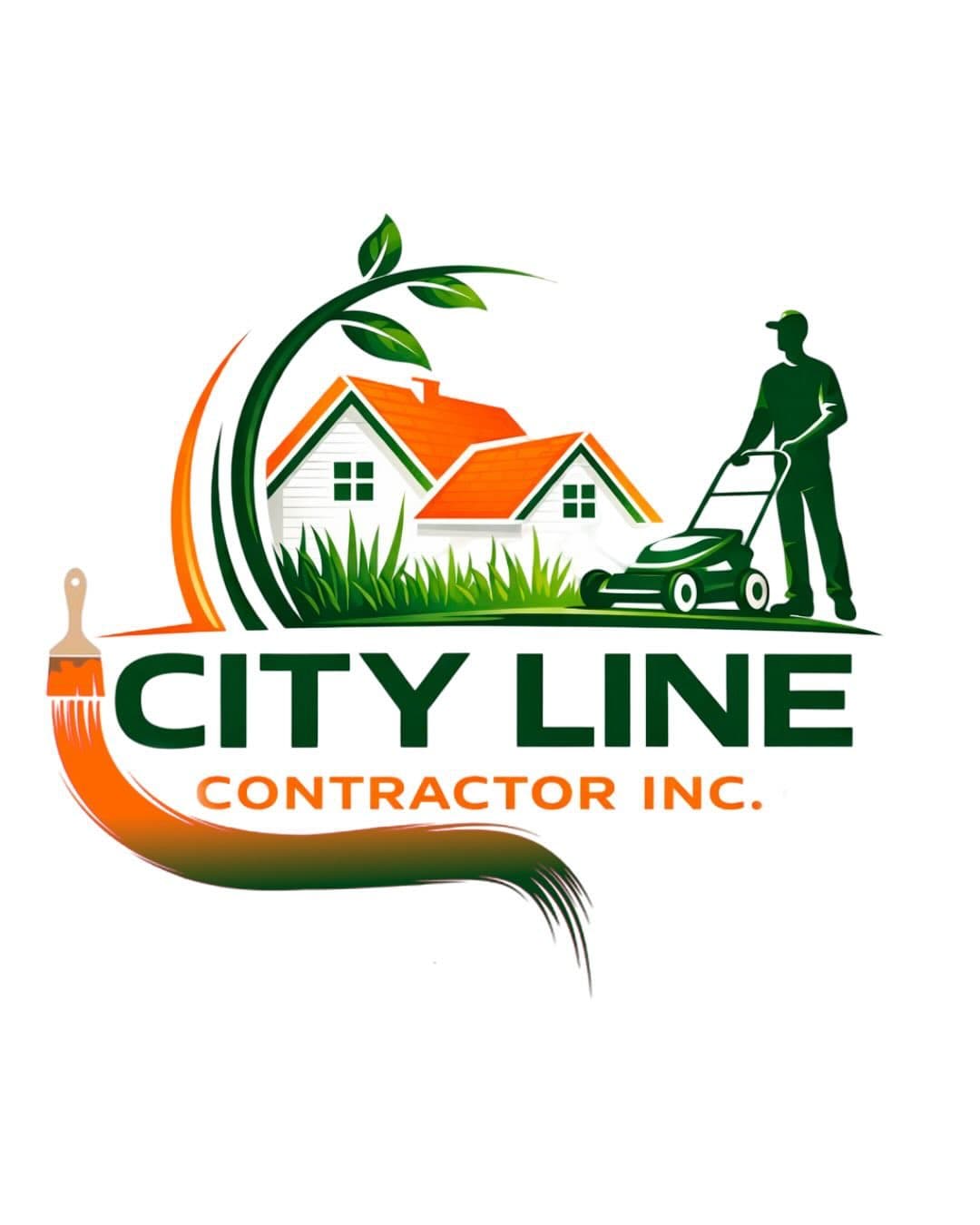 City Line Contractor Inc landscaping services — Mowing, Edging, Weeding, Trimming, Clean Up, Fertilizing, Mulch, Flower Beds